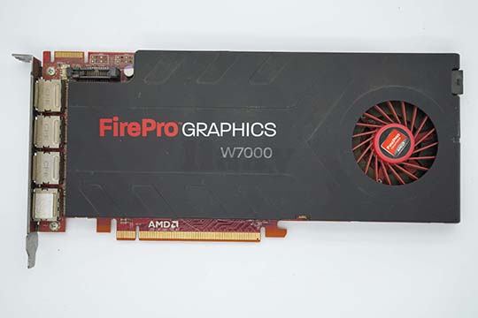 ATI FirePro W7000 4GB 显示卡（AMD FirePro W5000芯片）-KF